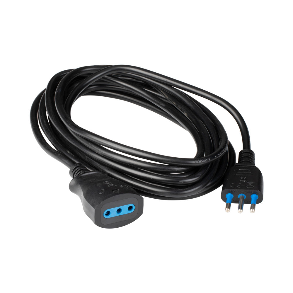 5M Prolunga Elettrica 10A 2P+T Nero PolyPool per Impianti Elettrici 5M Prolunga Elettrica 10A 2P+T Nero PolyPool per Impianti Elettrici